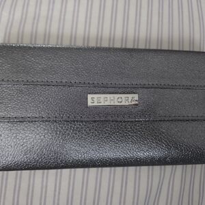Sephora Metallic Gray Clutch